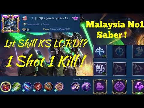 Malaysia No.1 Saber Out Plays ft.[UN]LegendaryBacc12