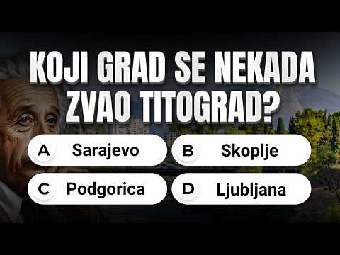 🧠 Test Općeg Znanja – 20 Pitanja Koja Bi Svako Trebao Znati! 📚✅