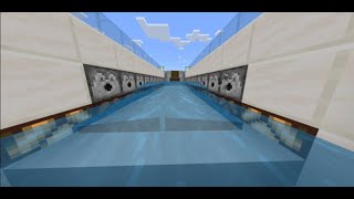 How to make a working wave pool in minecraft