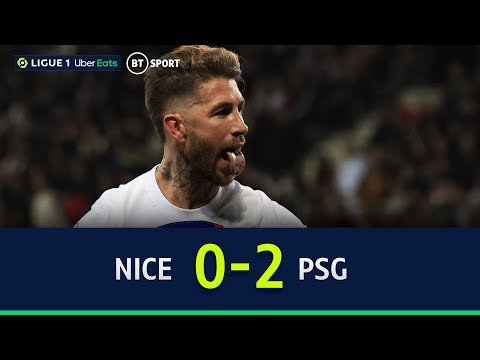 Nice v PSG (0-2) | Messi & Ramos Combine To Move Parisians Six Points Clear | Ligue 1 Highlights