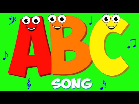 Английский Алфавит Песенка - The Alphabet Song - Песня - ABC Алфавит Alphabet - Colours alphabet