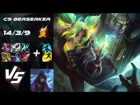 Cloud9 Berserker BOTTOM Zeri vs Aphelios - NA Challenger Patch 14.12