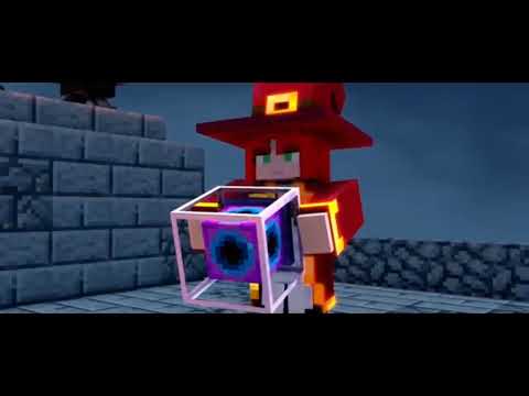 heroes Vs Arch illager minecraft dungeons animation