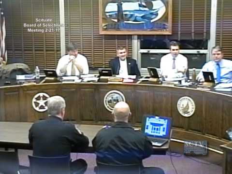 Scituate Board of Selectmen Meeting 2-21-17