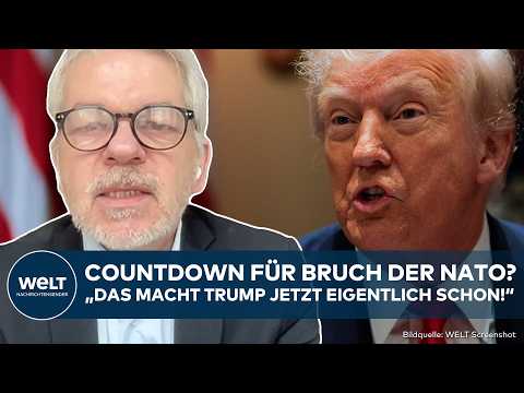 Video Thumbnail: IRAN-KRIEG: Beben bei Nato! Trump stellt alles infrage! Experte warnt deutlich vor Kurs in Nahost