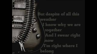 3 Doors Down - Right Where I Belong -Lyrics-