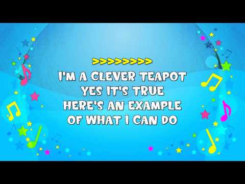 I'm a Little Teapot | Sing A Long | Action Song | Nursery Rhyme | KiddieOK