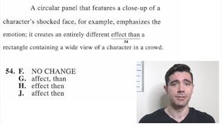 Effect v Affect ACT