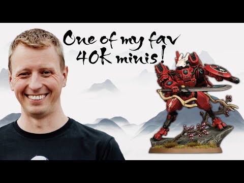 How I painted my Commander Farsight for Warhammer 40,000 | Duncan Rhodes