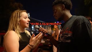 She Confronts Me For Being A False Prophet! (Austin, Texas)