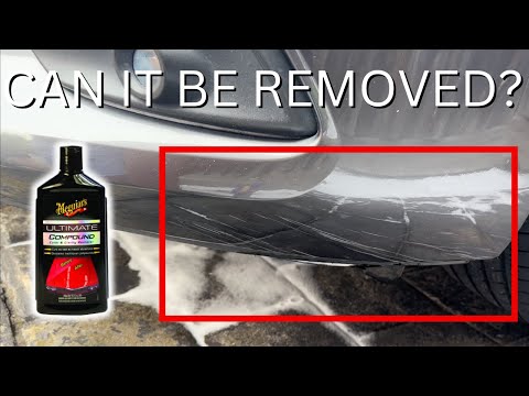 Can Meguiars Ultimate Compound Remove this Scratch?