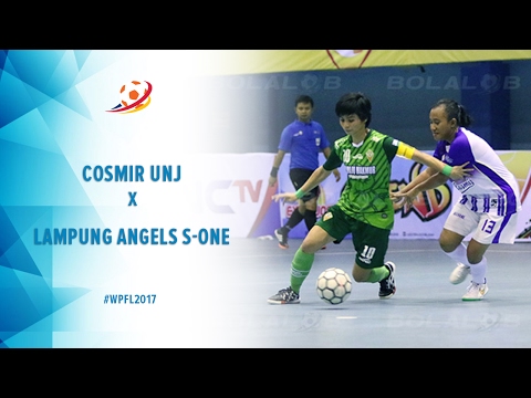Cosmir UNJ Vs Lampung Angels S-One - Highlight Woman Pro Futsal League 2017