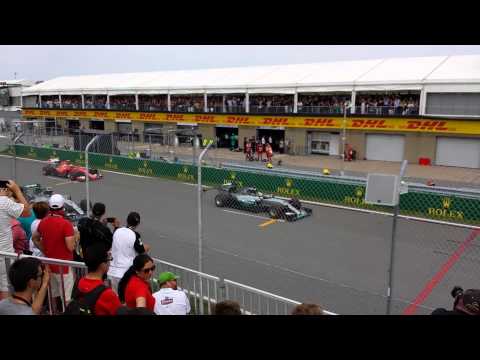 Canadian Grand Prix 2015 start