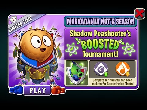 PvZ 2 Battlez Arena: Week 137, Shadow Peashooter BOOSTED - 4.20 Million (Free Plants Only), S20