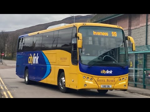 Shiel buses Volvo B9R plaxton panther 2 (S90 SBL) service:919 (Thrash)