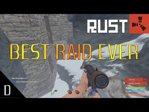 RUST | BEST AND LUCKIEST RAID EVER (Co-Op Survival)