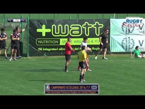 15a Giornata Petrarca Rugby vs Conad Reggio   15a Giornata Eccellenza Rugby 2016 17