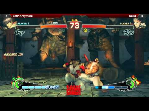 SSF4AE @ Savage Saturdays - EMP Kreymore (Guy) vs Solid (Ryu)