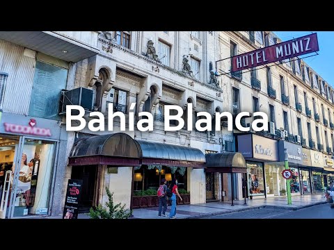The City with Spectacular Old Architecture 🏦 | Bahía Blanca, Argentina 4k 🇦🇷