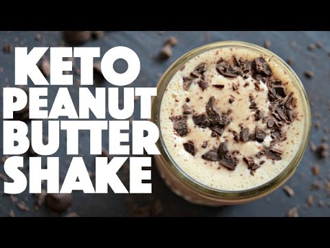 Keto Chocolate Peanut Butter Protein Shake - Healthy Recipe Channel