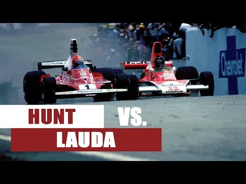 F1 1976 World Drivers Championship - James Hunt & Niki Lauda