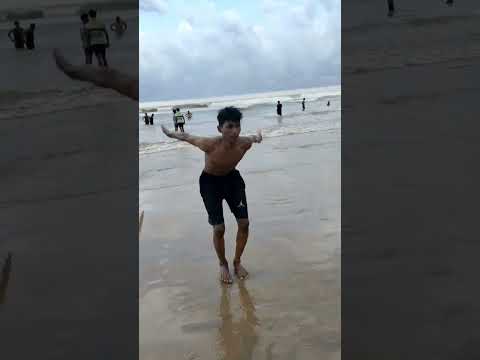 back flip in Puri sea beach 😎  reaction 💯