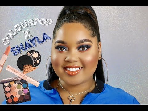 #ShaylaxColourpop Review + Swatches + Tutorial | KelseeBrianaJai Video