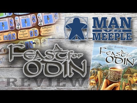 A Feast for Odin (Z-Man) Review by Man Vs Meeple