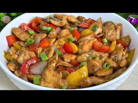 EASY STIR FRIED CHICKEN | Chicken Stir Fry Recipe | Chicken Stir Fry Asian Style