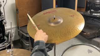 Video thumbnail for Paiste 3000 Rude 20" Power Ride Cymbal 3010g by Hawthorne Drum Shop