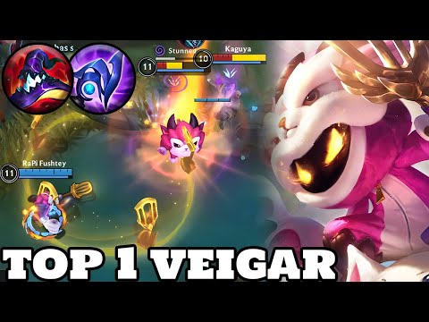 Wild Rift Veigar - Top 1 Veigar Gameplay Rank Grandmaster