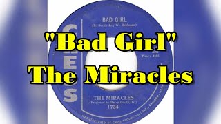 Bad Girl - Smokey Robinson And The Miracles (lyrics)
