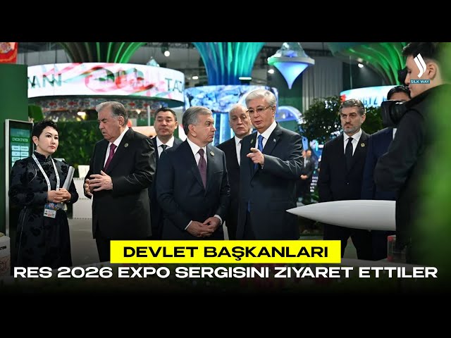 Devlet Başkanları RES 2026 Expo sergisini ziyaret ettiler