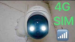 ieGeek 4G LTE Cellular Battery Camera ZY-G1