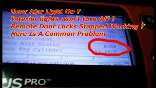 2002-2005 Ford Explorer Door Ajar Repair