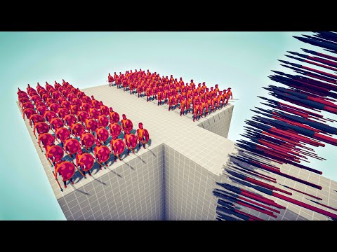 300 SPARTANS VS EVERY GOD - 🏹 Totally Accurate Battle Simulator TABS