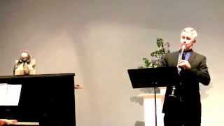 Arvo Part - Spiegel Im Spiegel, Clarinet Version, Garrick Zoeter, Clarinetist