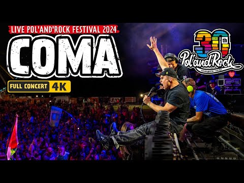 Coma LIVE Pol'and'Rock Festival 2024 (CAŁY KONCERT 4K)