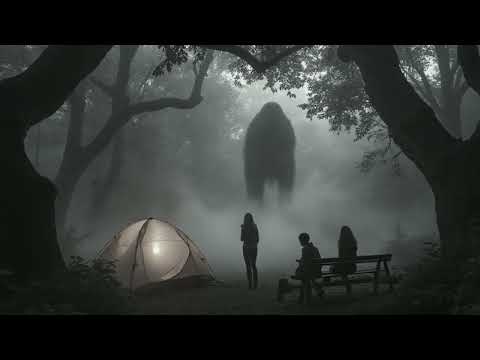 Short Horror Story #8: Forest Creature Watches Campers From The Shadows