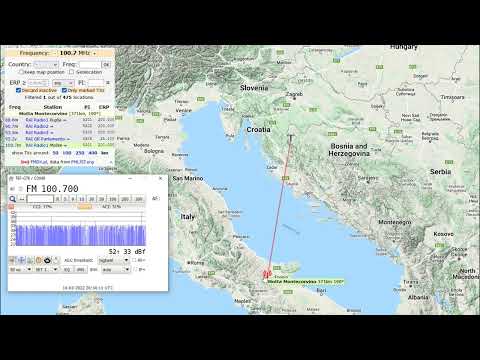 [Tropo] FM DX - Italy - RAI Radio 1, RAI Radio 2, RAI Radio 3 - received with TEF6686 Tuner