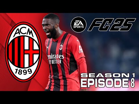 INTER HAS OUR NUMBER!!! FC 25 AC Milan Career Mode SEASON 1 EPISODE 8