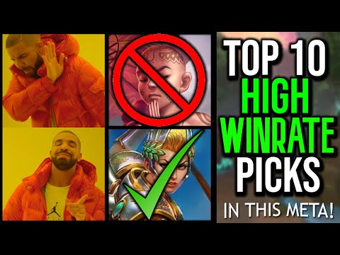 10 High Winrate Picks NOBODY Is Banning Right Now! - SMITE