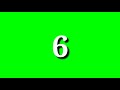 Red Timer 10 Socend 60f S Green Screen Green Screen Time Brain Master