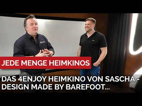 Das 4enjoy Heimkino von Sascha - Design made by Barefoot.