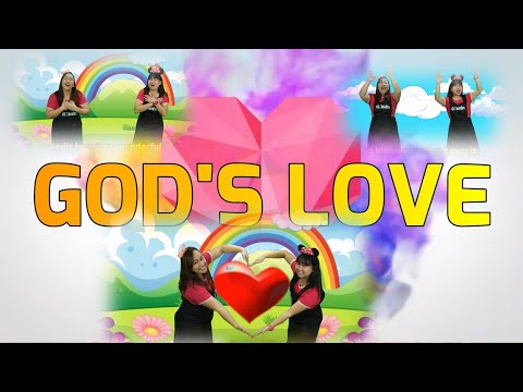 GOD'S LOVE is so wonderful | Kids Song | Happy Song | Action Song