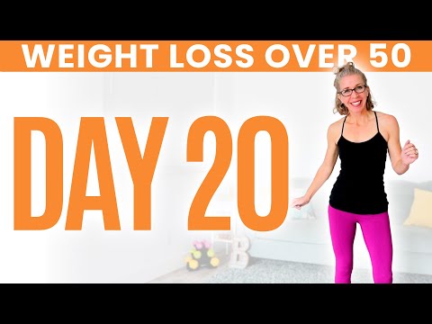 Day TWENTY - Weight Loss for Women over 50 😅 31 Day Workout Challenge