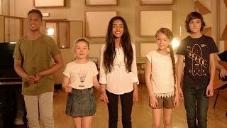 Video thumbnail of "KIDS UNITED - Tout Le Bonheur Du Monde (Version acoustique)"