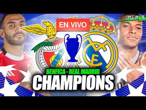 ASÍ FUE LA VICTORIA DEL REAL MADRID SOBRE BENFICA en la CHAMPIONS LEAGUE ¡1 A 0!