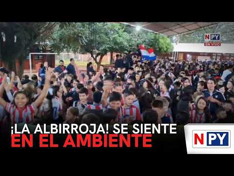 ¡La Albirroja! se siente en el ambiente