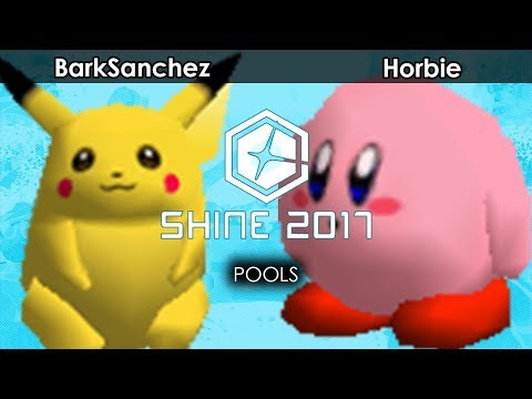 Shine 2017: YouKNOW | BarkSanchez (Pikachu) V Horbie (Kirby) - Smash 64 | Pools